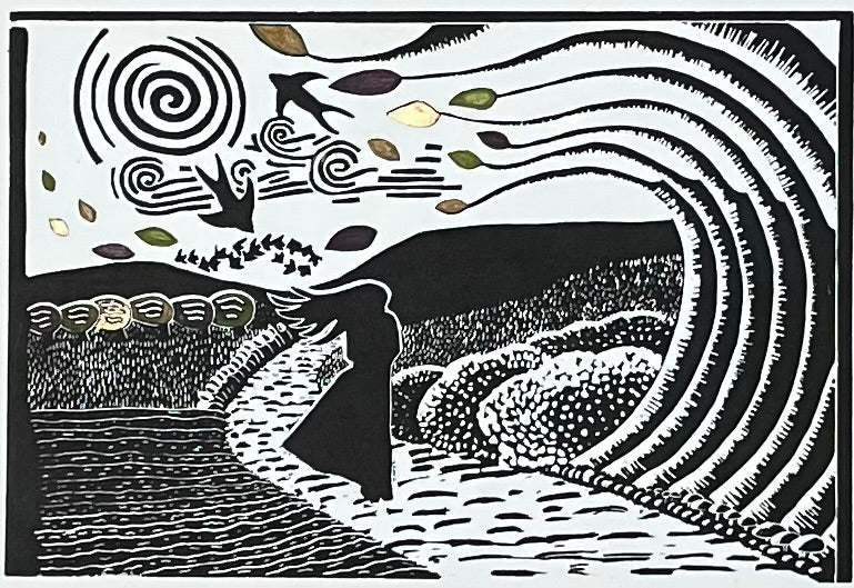 An Autumn Wander Original Print