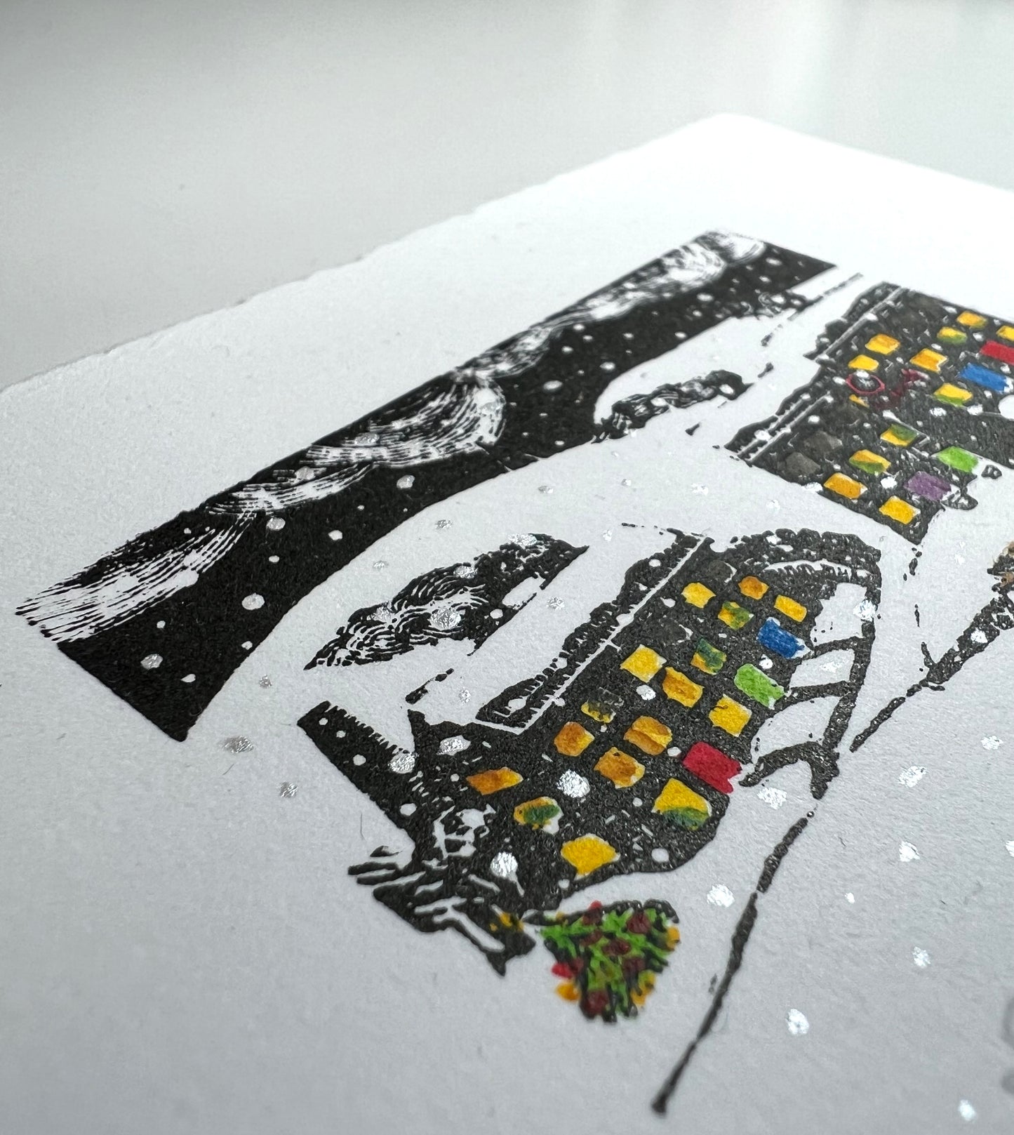 Welcome Home Wood Engraving