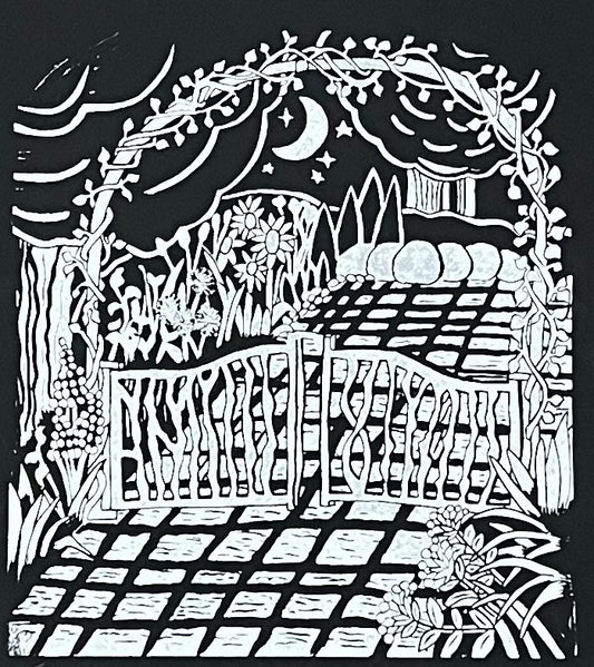 The Night Garden Original Print