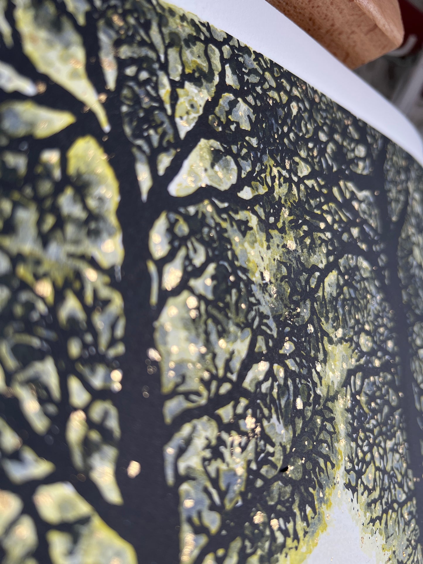 Summer Escape Giclee Print with 23ct Gold Detail